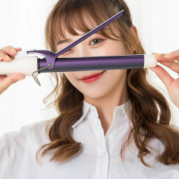 XZNGL Hair Wand Curling Iron Beach Waves Natural Curls Hair Curler Curling Wand Negative Hair Straightener Without Damaging Hair Curls Fast Heating Crimper Wand Curler in All Hair Type Walmart