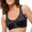Black, variant on New Sports Yoga Bras Comfortable Women High Impact Bra