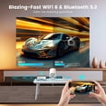 thumbnail image 3 of Proyector DreamFair HY300Ultra WiFi Bluetooth 4K 170 ANSI 210°, 3 of 8