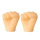 thumbnail image 1 of Pequeños títeres de dedo de la mano dedo pequeño gato Stroking para las manos Halloween accesorios de mano Mini broma divertida mordaza de la mano - Fist Puño Sunnimix marionetas de manos pequeñas, 1 of 7