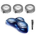 thumbnail image 1 of Cabezales de repuesto HQ8 Midnt, 3 piezas para Philips Norelco, 1 of 6