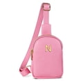 thumbnail image 1 of Riñonera con diseño de bandolera Freesya Initial para chicas adolescentes, 1 of 6