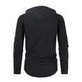 thumbnail image 4 of Agkizg Men Long Sleeve Shirts,Mens Casual Shirts,Men's Long Sleeve Crewneck Solid Color Top Casual Daily Wear Fall Winter Fashion Tops, 4 of 4