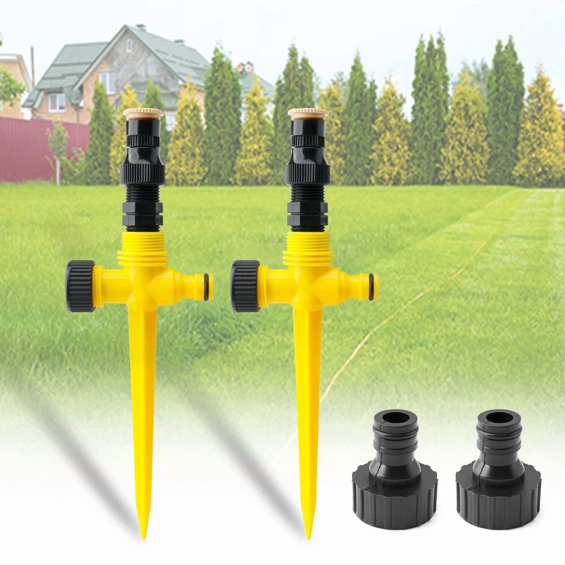PURELY- Lawn Sprinkler 360 °Auto Garden System Save Watering Hose Irrigation In/Outdoor