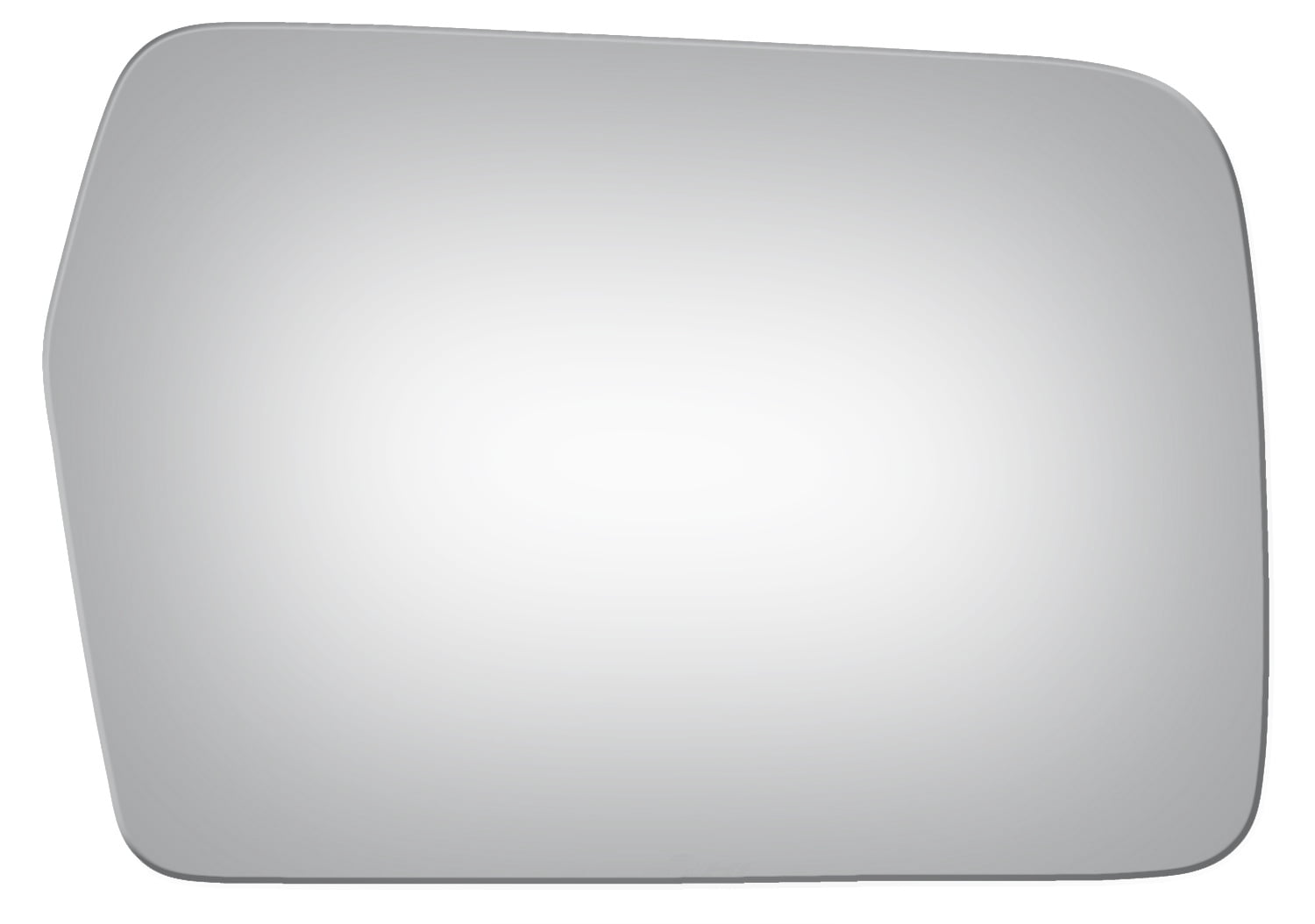 Burco Side View Mirror Replacement Glass - Clear Glass - 3064