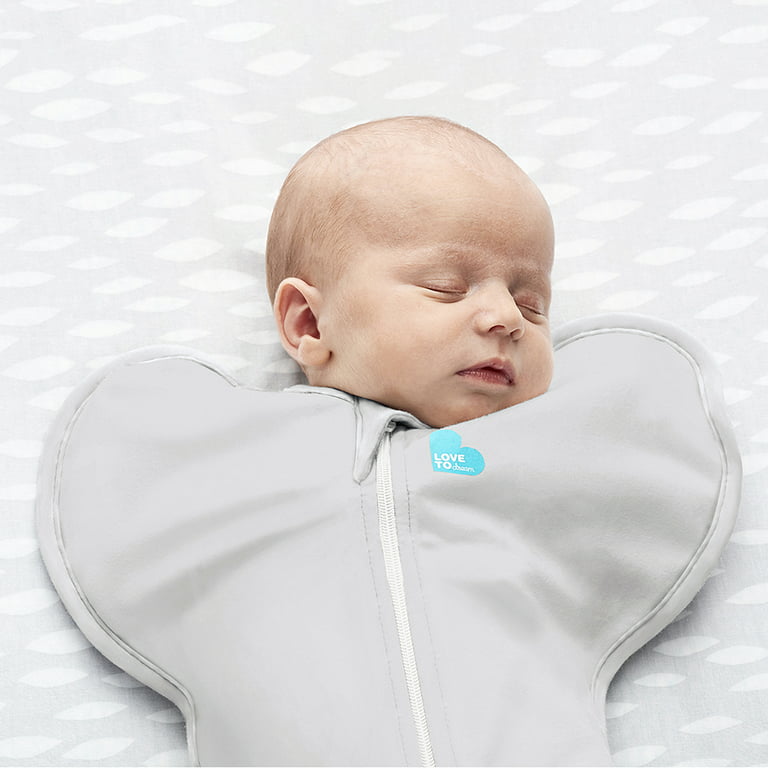 Love To Dream Essentials Swaddle UP, Gray, Small, 8-13 lbs. 