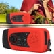 thumbnail image 3 of Radio de emergencia Bling Bling con manivela portátil energía solar y linterna para acampar al aire libre modelo europeo, 3 of 12