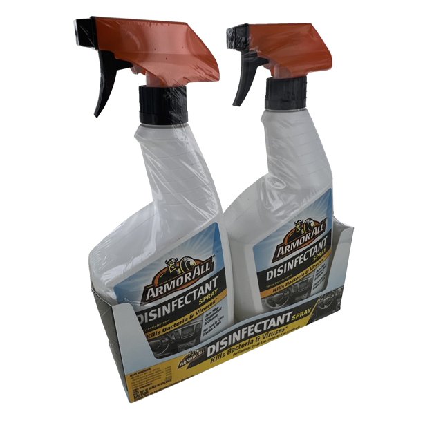 Armor All Disinfectant Trigger Spray, 32 Fluid Ounce (Pack of 2