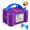 Purple-Electric Balloon Pump, variant on Purple Electric Balloon Pump Dual Nozzle 110V 600W For Party Decoration