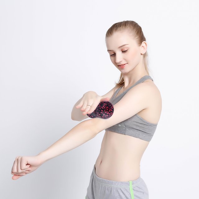 Bola de masaje de cacahuete EVA, relajación de miofascia, equipo de Yoga para aliviar el dolor de la fascia