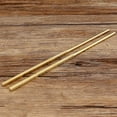 thumbnail image 5 of 1 Pair Golden Chopstick Model Sacrificial Ornaments Sacrifice Worship Supplies, 5 of 6