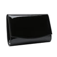 thumbnail image 1 of Bolso de mano CHARMING TAILOR con solapa de charol para mujer, color negro, 1 of 7