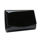 thumbnail image 1 of Bolso de mano CHARMING TAILOR con solapa de charol para mujer, color negro, 1 of 7