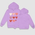 thumbnail image 4 of GUOBIOZIY Girls' Hoodies Sweatshirts Long Sleeve Casual Lightweight Pullover Tops with Pockets (Pink,8-9 Y), 4 of 4