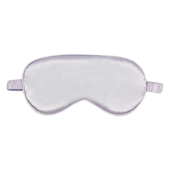 Sleep Mask, Silk Eye Mask for Sleeping with Adjustable Strap, Blindfold Eyeshade for Men & Women, Comfortable & Soft Eye Cover Eyeshade for Night Sleep (Light Purple)