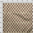 thumbnail image 2 of oneOone Cotton Poplin Light Yellow Fabric Ethnic Block Sewing Fabric By The Yard Printed Diy Clothing Sewing Supplies 42 Inch Wide, 2 of 4