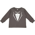 thumbnail image 3 of Inktastic Tuxedo Boys Long Sleeve Toddler T-Shirt, 3 of 5