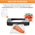 thumbnail image 4 of AI-PIKA Selladora de Bolsas Pl&aacute;sticas Al Alto Vac&iacute;o Profesional, 2 Modos de Uso: Sellador y Al Vac&iacute;o, Incluye 50 Bolsas, F&aacute;cil de usar, Para carnes y marisc, 4 of 7