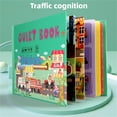 thumbnail image 2 of WYQLFSB Sticker Books for Toddlers 2-4 Years Reusable Sensory Book Keep Kids Off Devices Toddler Quiet Book Toddler Busy Book Sticker Books for Toddlers, 2 of 5
