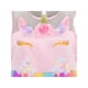 thumbnail image 5 of Vestido de Niña de Flores Unicorn Arcoíris Concurso Princesa Fiesta 4 Años, 5 of 7