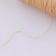 thumbnail image 4 of Hilo encerado redondo de 0,8 mm para la elaboración de pulseras y joyas de cuero, 240 yardas/rollo. Beige, 4 of 8