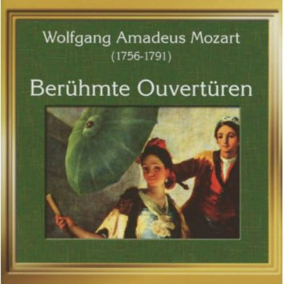 W.A. Mozart - Famous Overtures - Music & Performance - CD