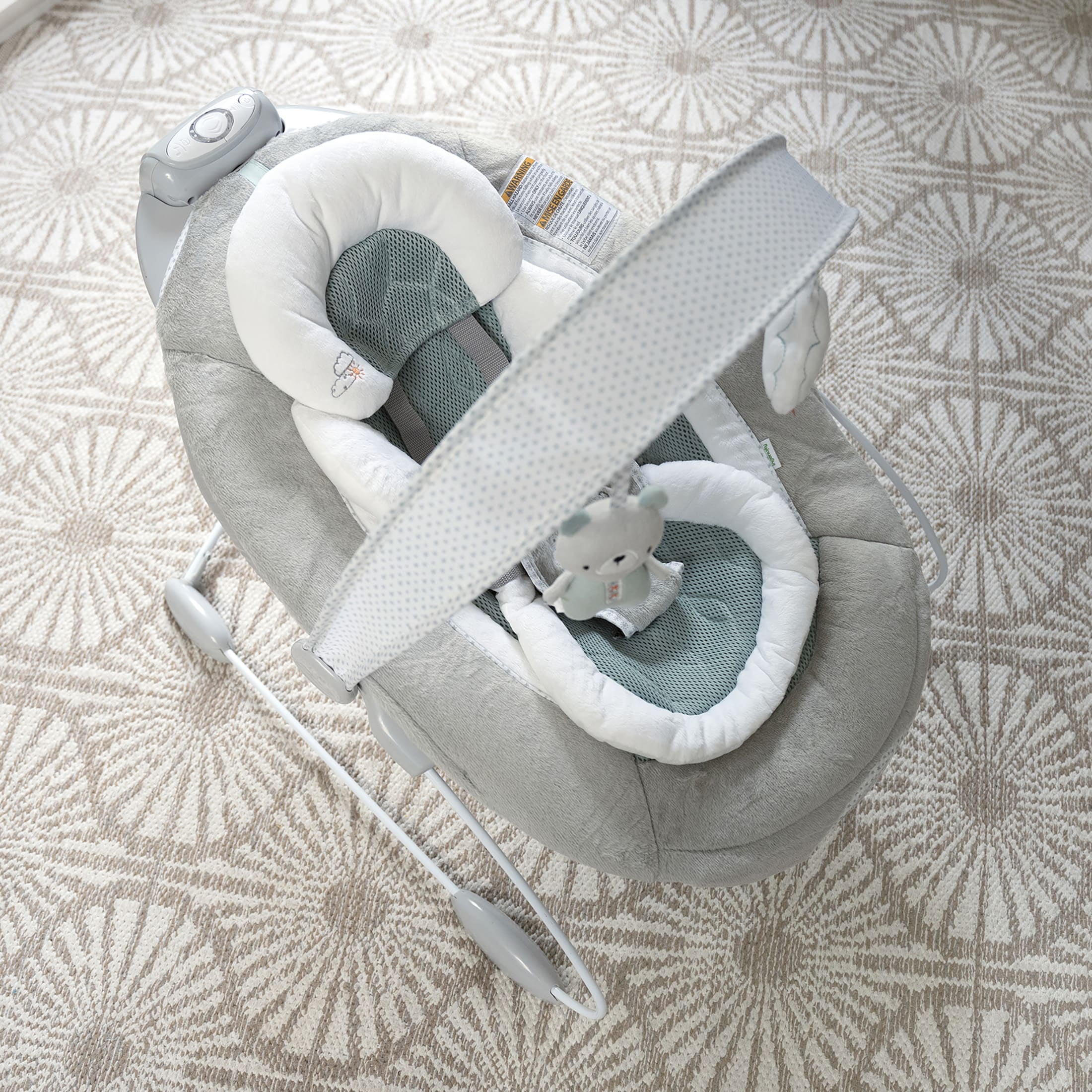 Ingenuity SmartBounce Automatic Baby Bouncer Seat Pemberton Walmart