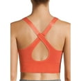 thumbnail image 6 of Avia Women's Medium Support Seamless Scoop Neck Cross Back Sports Bra, 6 of 7