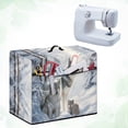 thumbnail image 4 of HELLHERO Sewing Machine Waterproof Cover Wolf Print Dust Covers Universal Fit for Most Sewing Machine, 4 of 8