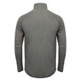 thumbnail image 2 of Tombo - Jersey de manga larga con cremallera en el cuello para hombre (Gris piedra), 2 of 3