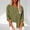 Green, variant on Kctiaxy Button Down Shirts for Women Fall Fashion Long Sleeve Turndowm Collar Blouse Solid Color Causal Loose Beach Vacation Tops