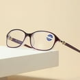 thumbnail image 2 of 2 Packs Womens Oval Frame Reading Glasses Lightweight Classic Style Readers +4.00, 2 of 7