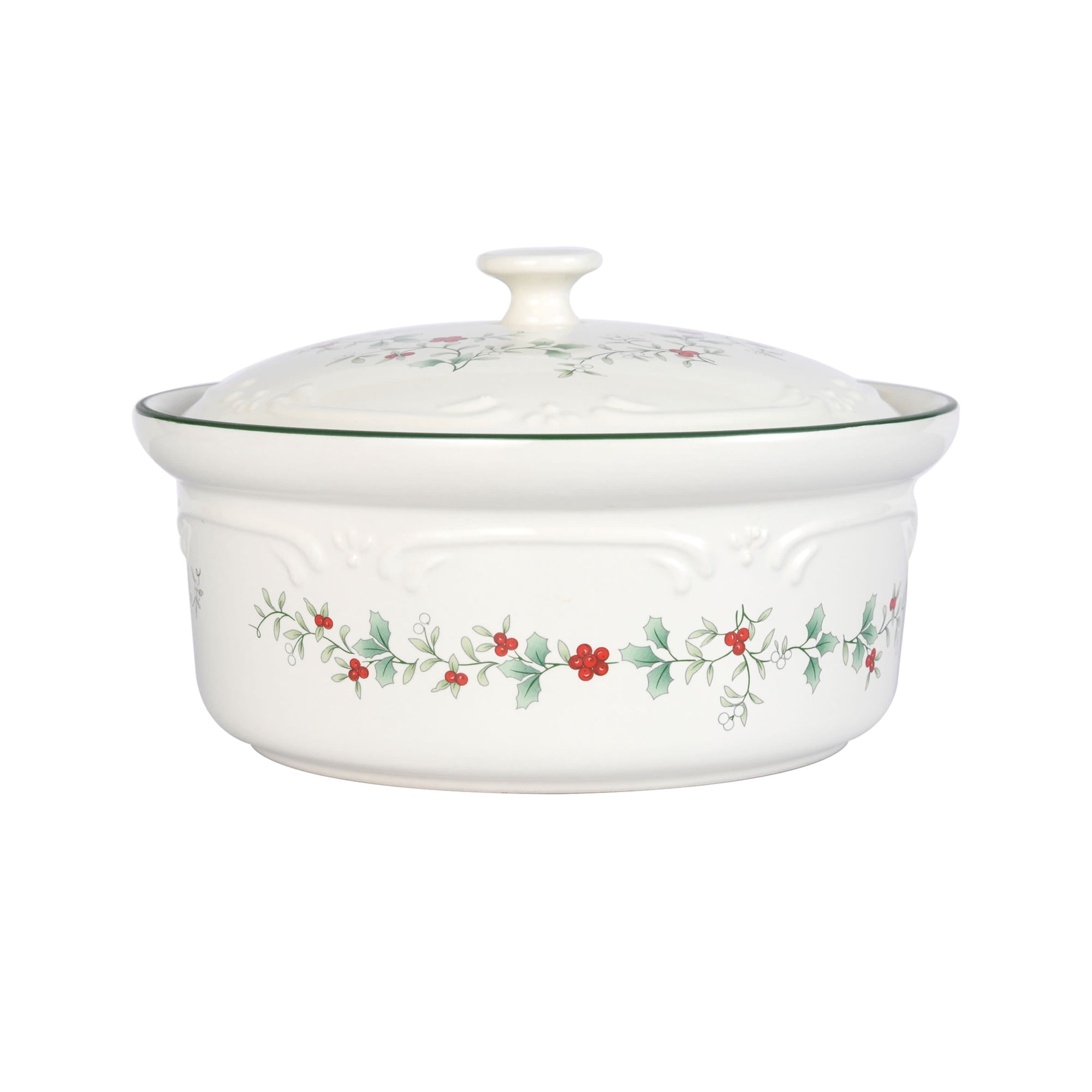 Pfaltzgraff® Winterberry 1.5-Quart Stoneware Round Covered Casserole Baker