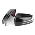 thumbnail image 4 of Cubierta decorativa para espejo retrovisor lateral, tapa embellecedora apta para Mercedes Benz ABCE CLS CLA GLA, patrón de fibra de carbono, 2 uds., 4 of 12