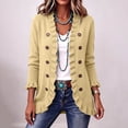 thumbnail image 5 of Szhihuiw Women's Cardigan Sweaters Fall Business Casual Tops Lightweight Long Sleeve Button Up Cardigans Fashion Sweaters for Women Trendy, 5 of 9