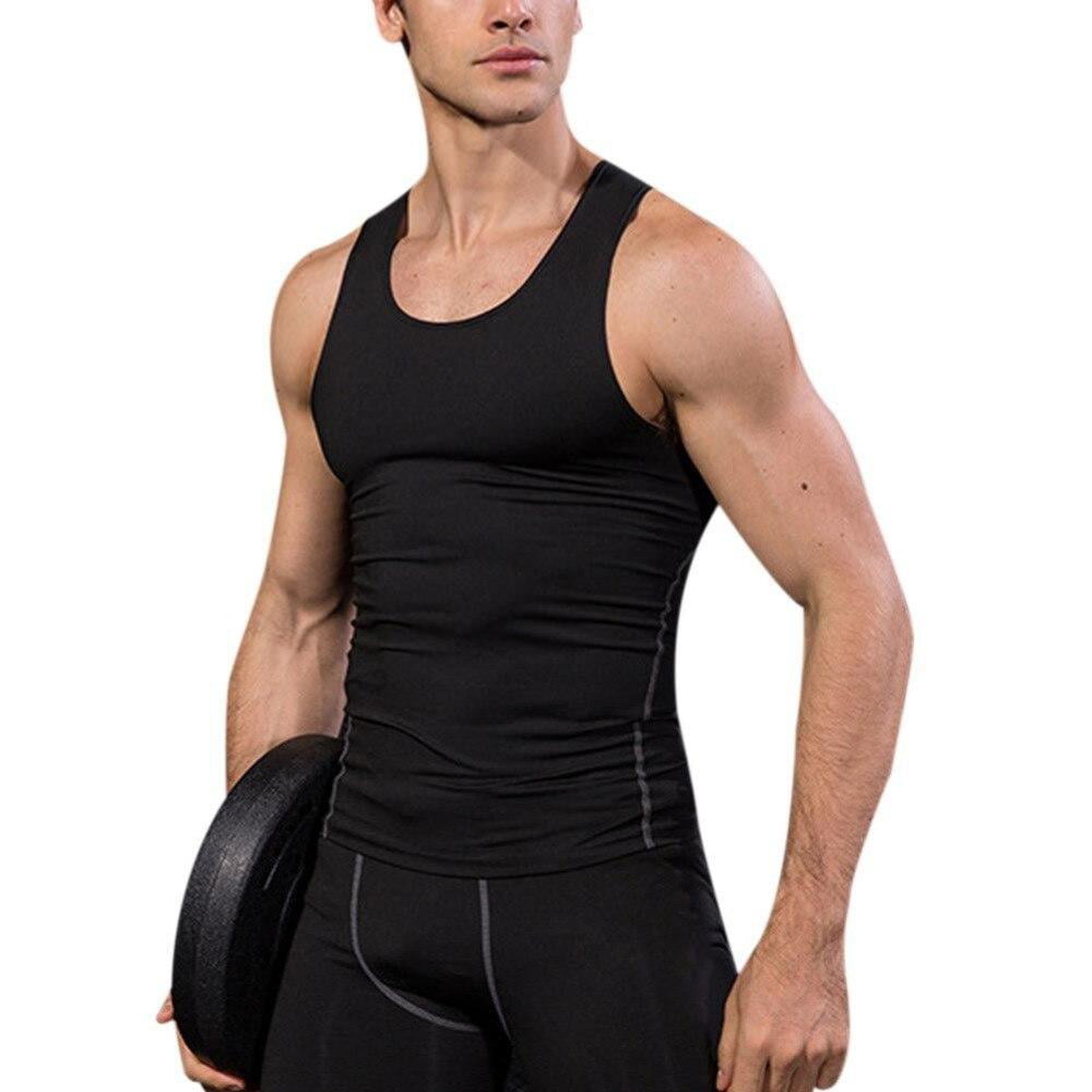 Details about   Men's Sleeveless Top Compression Under Base Layers Tank Tee Sports Muscle Vest M