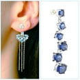 thumbnail image 5 of 14mm Earring Backs, 100pcs Pearl Earring Backs Replacements Faux Pearl Charm Earring Backing for Studs, Silvery Beige, 5 of 5