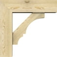 thumbnail image 3 of Ekena Millwork 8"W x 28"D x 28"H Balboa Block Rough Sawn Bracket w/ Offset Brace, Douglas Fir, 3 of 25