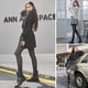 thumbnail image 5 of Medias de lana para mujer de 300 g, medias falsas translúcidas, medias de lana gruesas transparentes y cálidas de cintura alta para invierno, 5 of 5