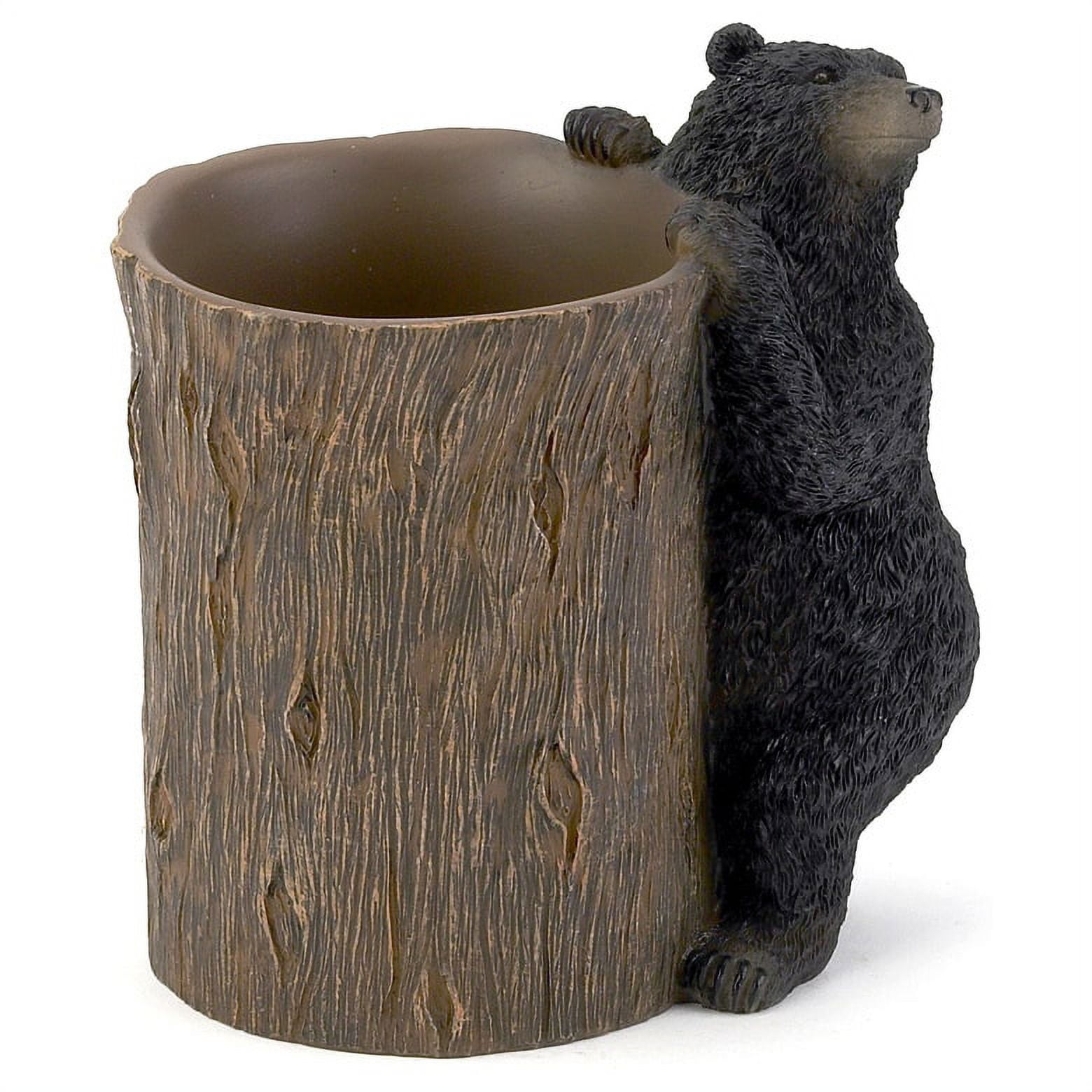 Avanti Linens Black Bear Lodge Tumbler, Multicolor