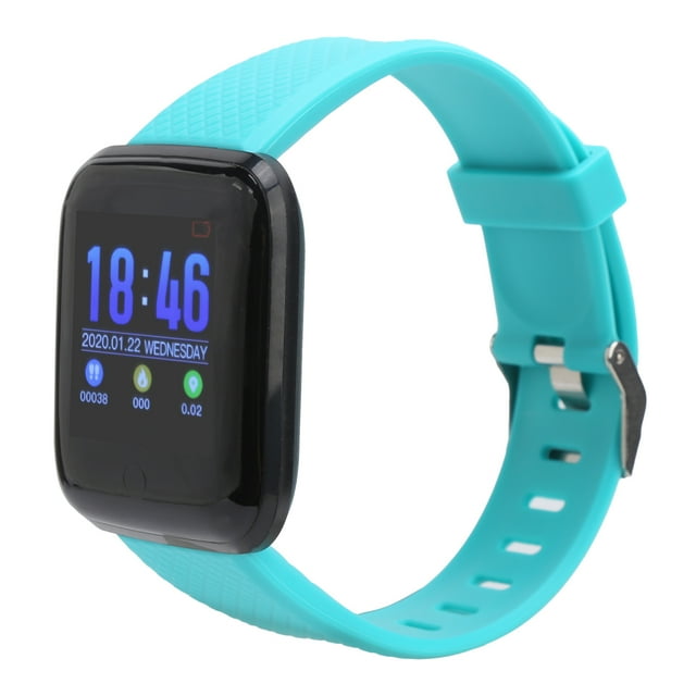 Plus Smart Watch, 116 Plus Smart Watch Pulsera inteligente con frecuencia cardíaca Monitor de presión arterial Reloj inteligente Durabilidad probada en el tiempo
