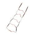 thumbnail image 2 of Escalera de cuerda para bote inflable, escalera de cuerda para bote marino Escalera de cuerda para embarcación en kayak Escalera de cuerda Construcción robusta, 2 of 12