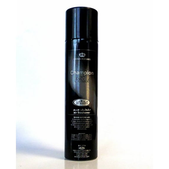 Champion Black Air Freshener by Al-Rehab (300ml)