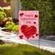 thumbnail image 4 of Decoraciones para San Valentín, adornos para San Valentín, bandera de jardín de doble cara de 30 x 45 cm, decoraciones para San Valentín en el jardín, suministros para fiestas de San Valentín, bandera, 4 of 5