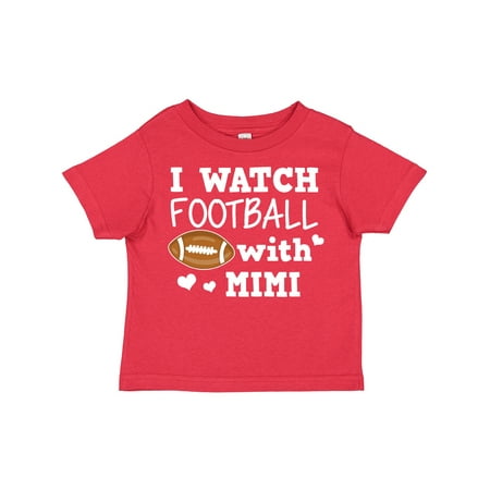 

Inktastic I Watch Football with My Mimi Gift Toddler Boy Girl T-Shirt