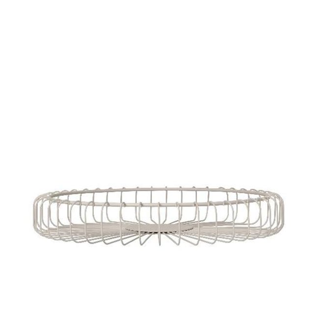 Blomus 64231 Estra Wire Basket, White - Small
