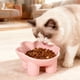 thumbnail image 5 of Herunwer Elevated Cat Bowls 15°Raised Cat Food Bowl with Silicone Mat Whisker Friendly Anti Vomiting Cats Dishes Pet Food and Water Bowls, 5 of 6