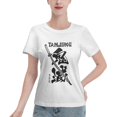 thumbnail image 1 of T-Shirt Basique à Manches Courtes pour Femmes Demon Slayer Blade Équipe Demon Slayer, 1 of 6