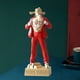 thumbnail image 5 of Estatua del Dios de la Riqueza, Cai Shen, regalo, decoración de mesa, cerámica coleccionable, Dios Rojo, 5 of 8