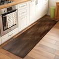 thumbnail image 2 of Runner Rug 2'x6', Retro Wooden Board Washable Non-Slip Hallway Runner Rugs, Western Country Farmhouse Brown Wood Bedside Rugs Floor Mats Carpet Runners for Kitchen Bathroom Laundry Room, 2 of 8